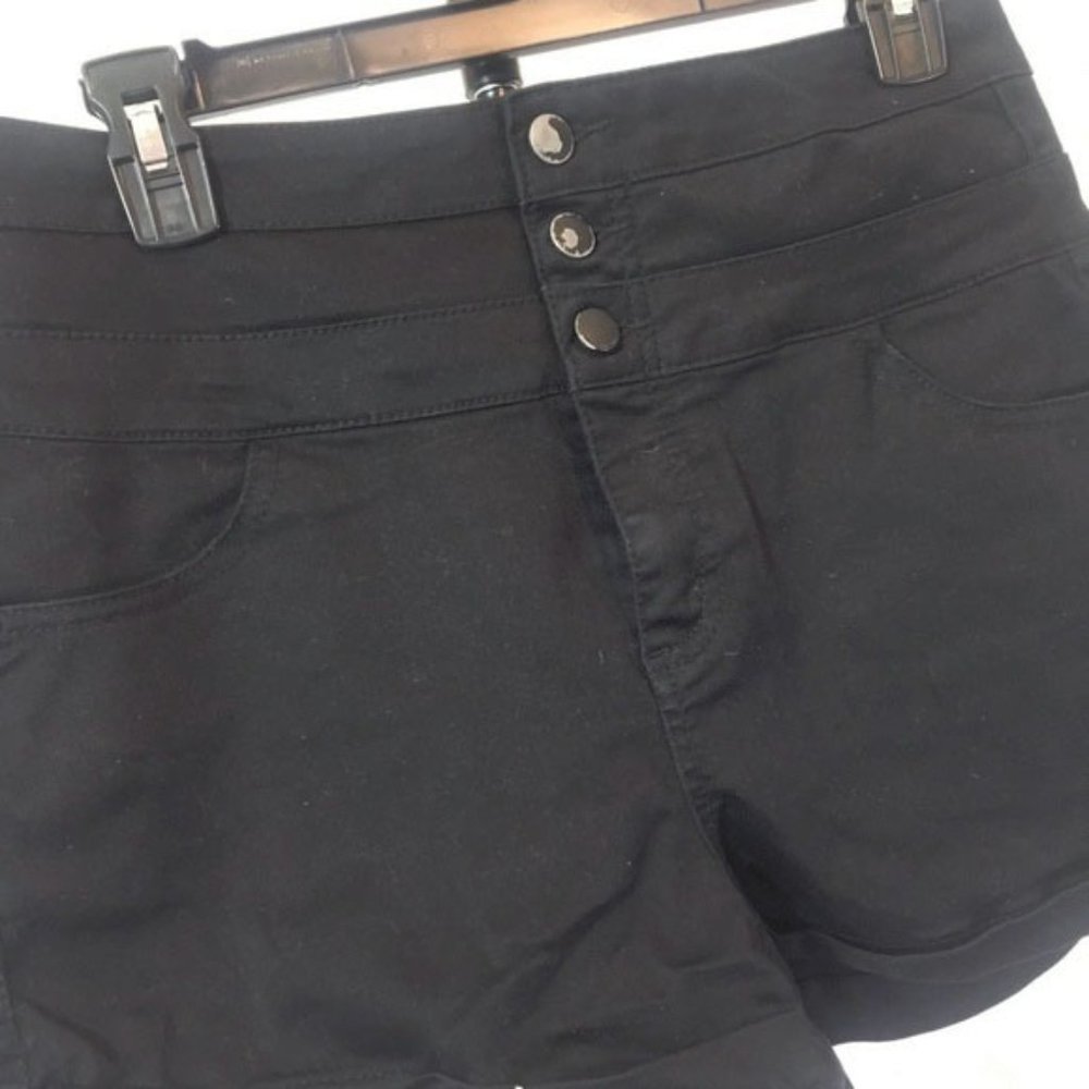 Black high waist shorts Sz 11